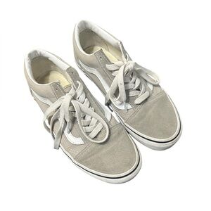 Vans Old Skool Women’s Sneakers Size 7.5 Gray Suede/Canvas